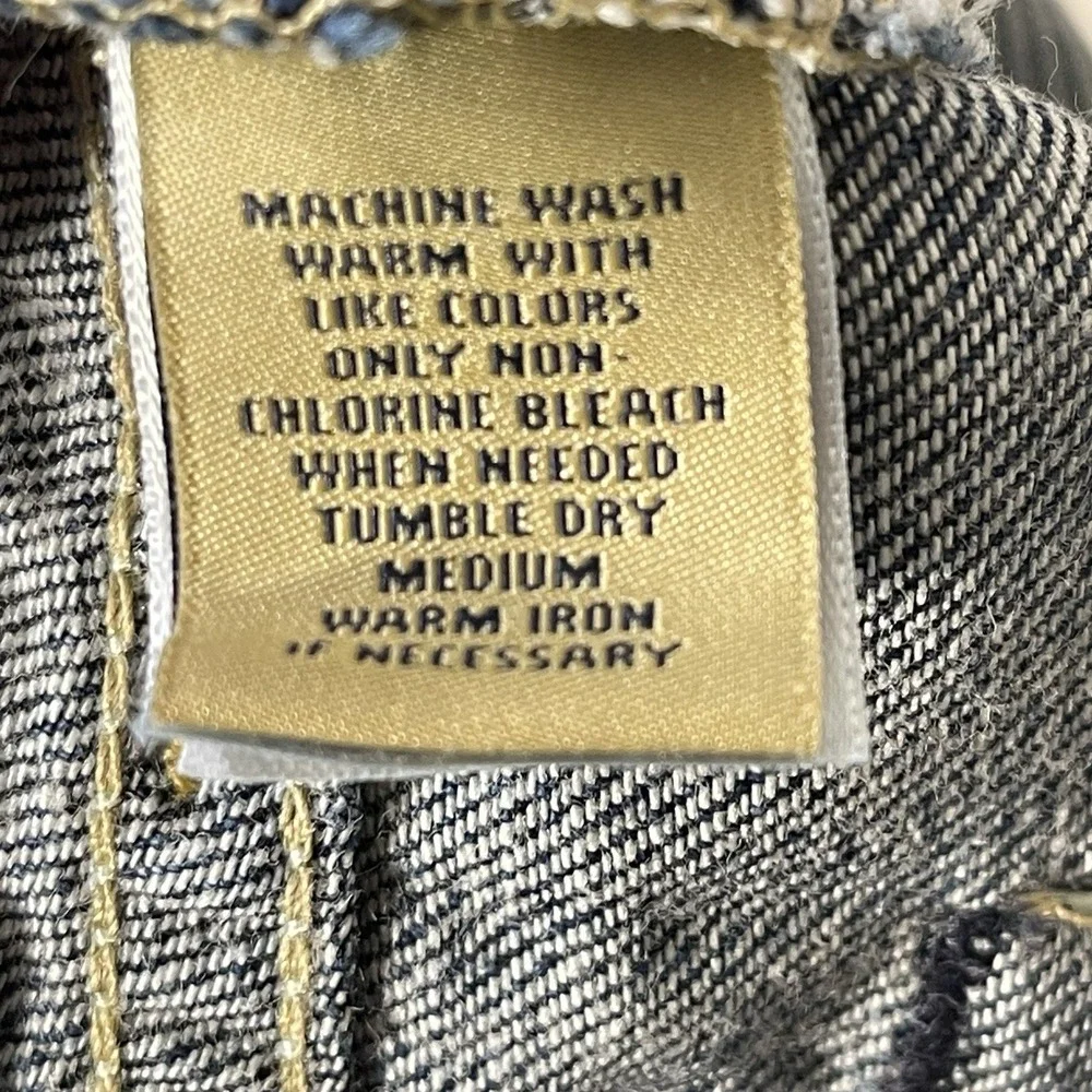Cremieux Jeans Distressed Straight Wide Leg Relaxed Fit Men's Size 38/30 ( 28!!)